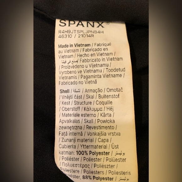 SPANX Women's Classic Black Suit Jacket - Picture 9 of 10